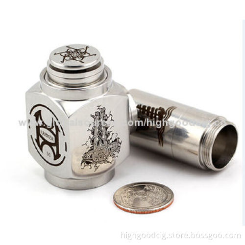 Best Mechanical Stainless Steel 18650 Mod Hammer Electronic Cigarette with Gift PackageNew